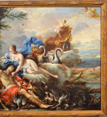 Michele Rocca (1666 -1751) - Diane et Endymion - Romano Ischia
